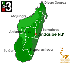 Andasibe National Park Location map